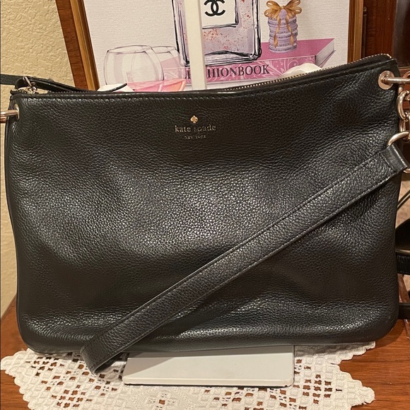 Kate Spade Midnight Black Crossbody Bag - Picture 2 of 6